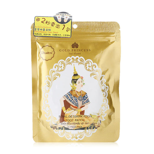Gold Princess Royal Detoxification Foot Patch 10patche/1pack #Original