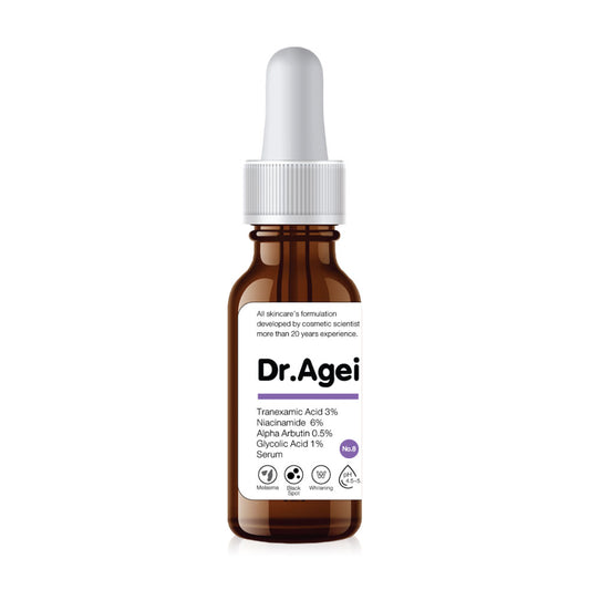 Dr.Agei Tranexamic Acid 3% Niacinamide 6% Alpha Arbutin 0.5% Glycolic Acid 1% Serum 30ml