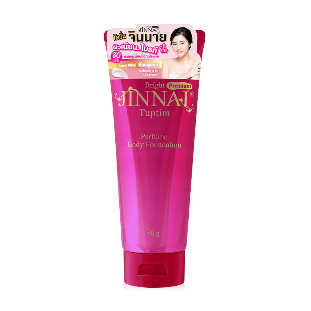 Jinnai Premium Pomegranate Perfume Body Foundation 80g #Pastel Pink