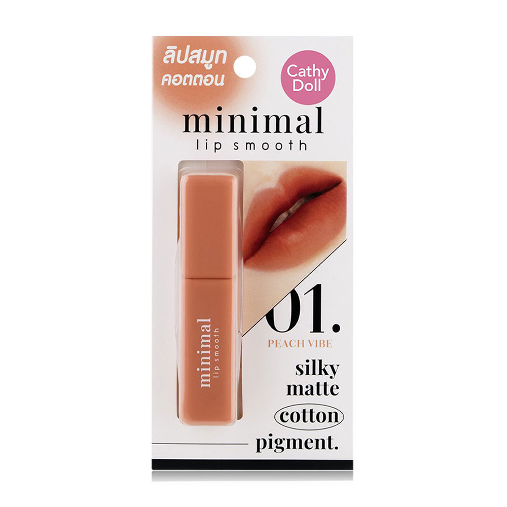 Cathy Doll Lipstick - Minimalist Peach Vibe 2.7g - Beauty Buddy