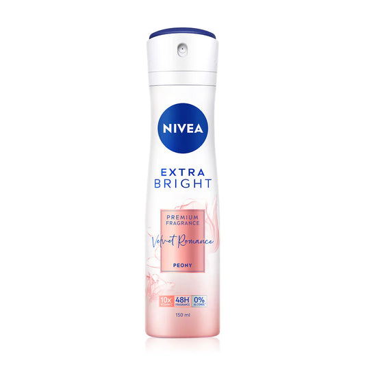 NIVEA Deodorant Spray - Extra Bright Peony with Vitamin C - Beauty Buddy