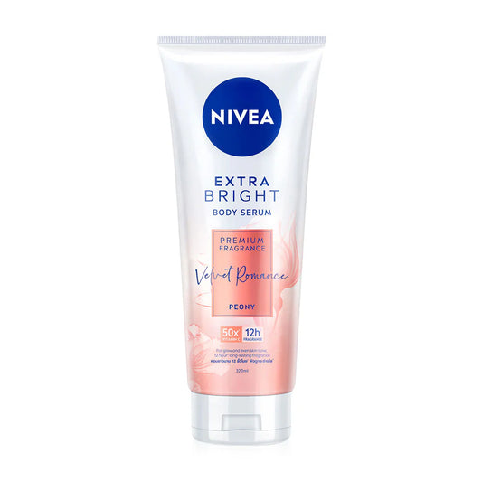 NIVEA Body Serum - Extra Bright with Vitamin C & Velvet Romance Peony - Beauty Buddy
