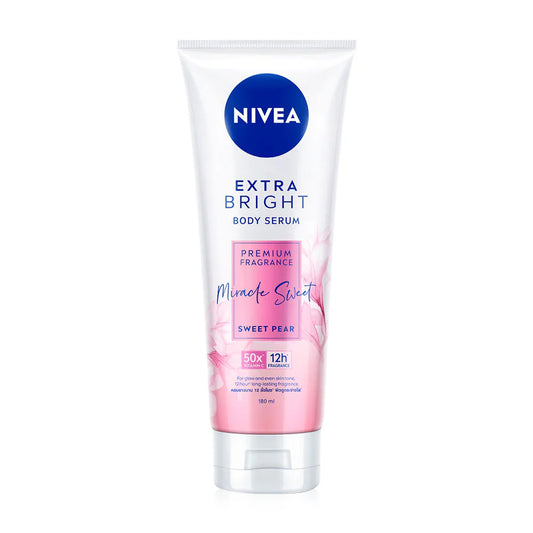 NIVEA Body Serum - Extra Bright with Vitamin C & Sweet Pear Fragrance - Beauty Buddy
