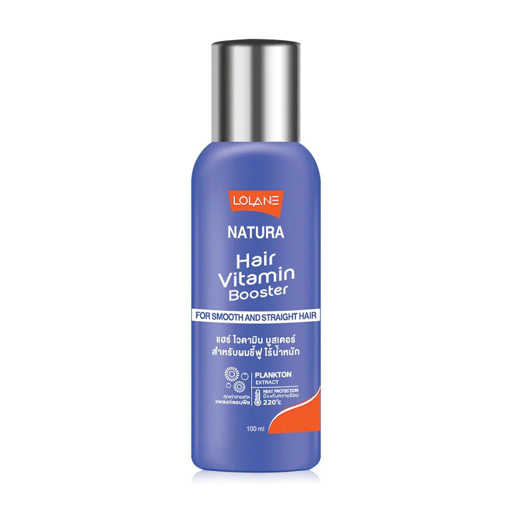 Lolane Natura Hair Vitamin Booster For Smooth Straight 100ml
