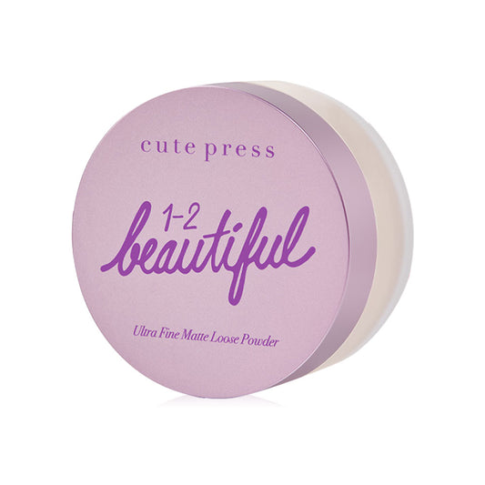 Cute Press Loose Powder - Ultra Fine Translucent Formula - Beauty Buddy