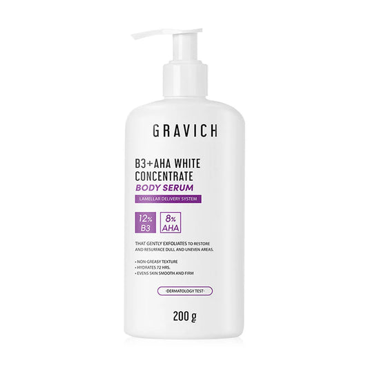GRAVICH B3+ AHA White Concentrate Body Serum 200g