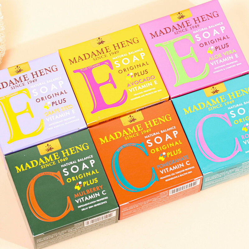Madame Heng Natural Balance Soap Original Plus Aloe Vera Vitamin E 150g