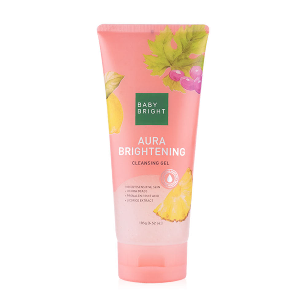 Baby Bright Cleansing Gel - Aura Brightening with Jojoba Beads - Beauty Buddy