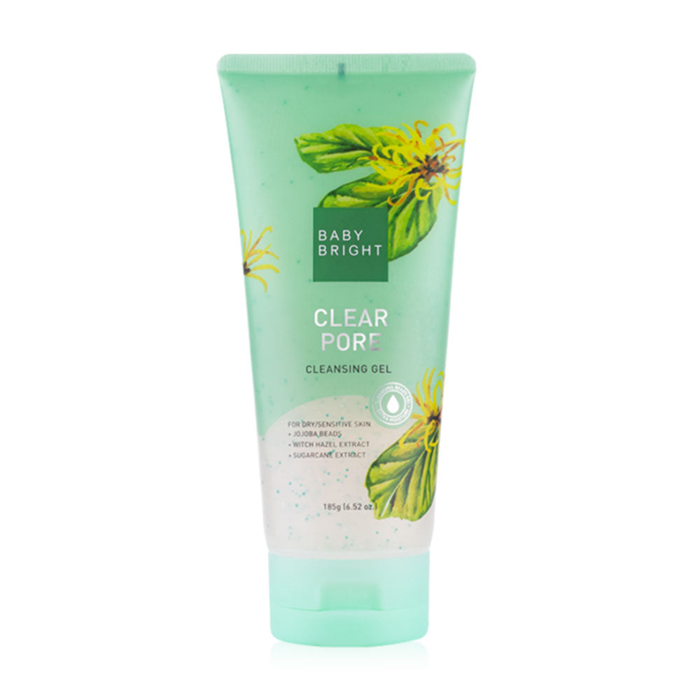 Baby Bright Cleansing Gel - Clear Pore with Jojoba Beads - Beauty Buddy