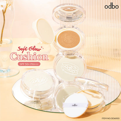 Odbo Cushion Foundation - Soft Glow SPF50 PA+++ - Beauty Buddy