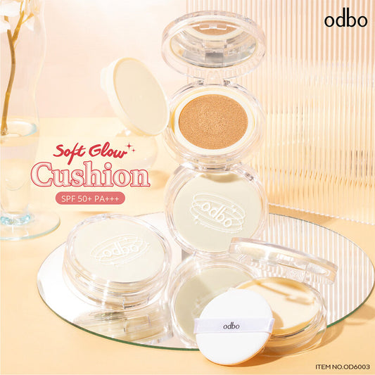 Odbo Cushion Foundation - Soft Glow SPF50 PA+++ - Beauty Buddy