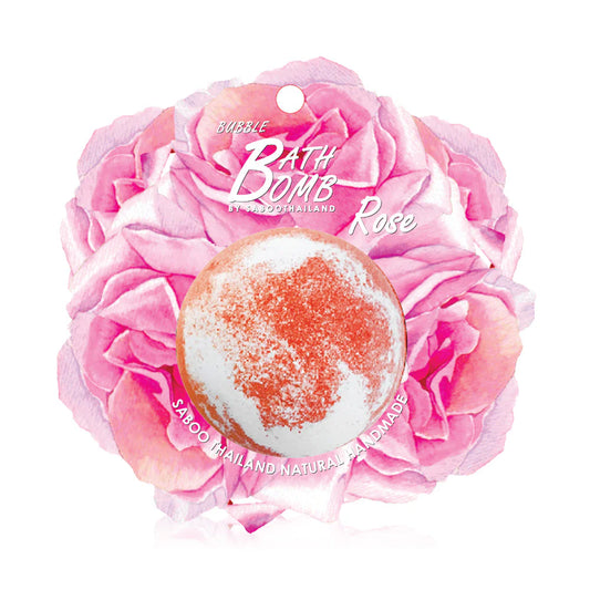 Saboo Thailand Bubble Bath Bomb Flower Rose 150g