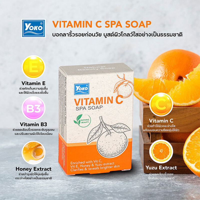Yoko Vitamin C Spa Soap 90g