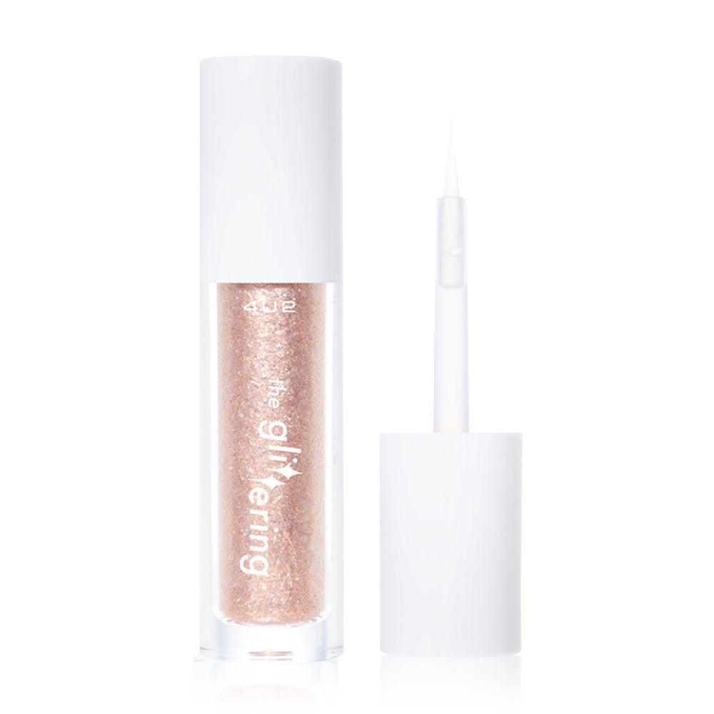 4U2 Liquid Glitter - Daily Wink #04 with Pearl and Colorful Glitter - Beauty Buddy