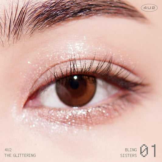4U2 Liquid Glitter - #01 Bling Sisters with Pearl and Glitter - Beauty Buddy