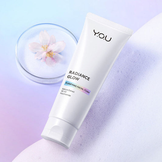 Y.O.U Purifying Facial Foam - Radiance Glow with Vitamin C & Niacinamide - Beauty Buddy