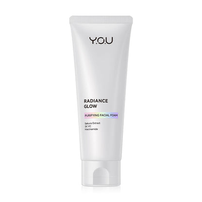 Y.O.U Purifying Facial Foam - Radiance Glow with Vitamin C & Niacinamide - Beauty Buddy