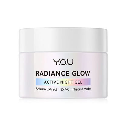 Y.O.U Night Gel - Radiance Glow Formula with Lavender - Beauty Buddy