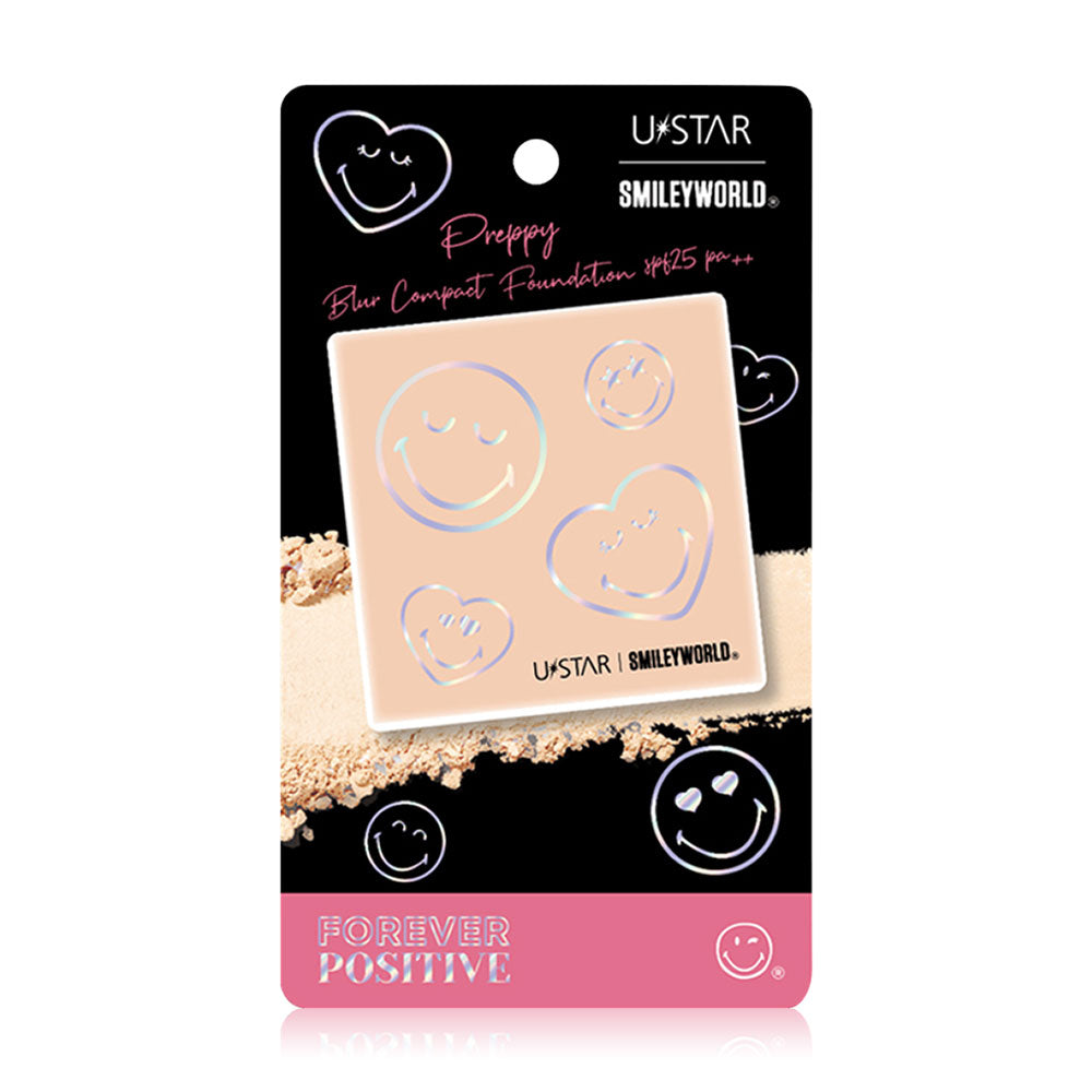 U-Star Compact Foundation - SPF25 PA++ Natural Beige