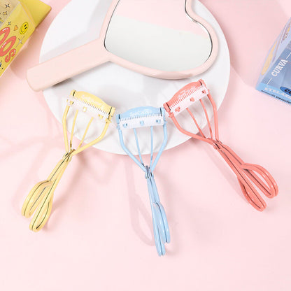 Lemon Eyelash Curler - Pink with Silicone Pad - Beauty Buddy