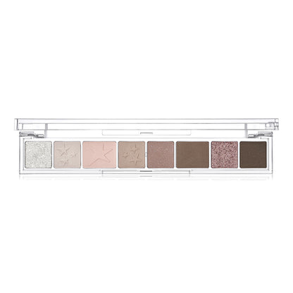 Peripera Eyeshadow Palette - 8 Shades in Hip Gray - Beauty Buddy