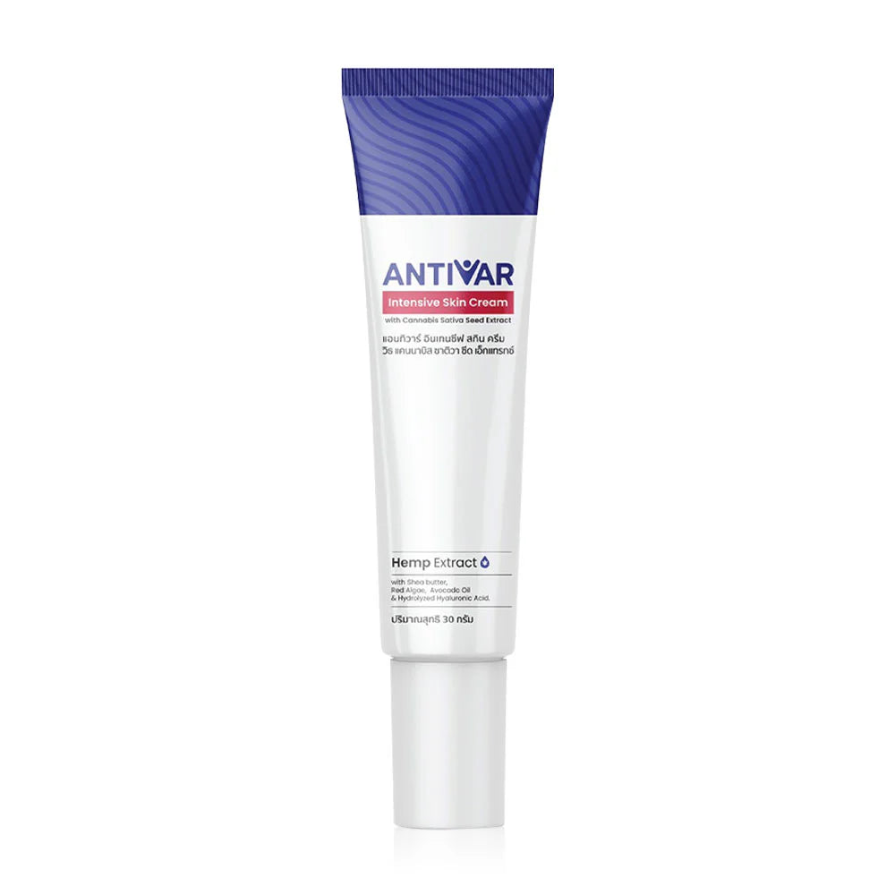 Antivar Intensive Skin Cream With Cannabis Sativa Seed Extract 30g