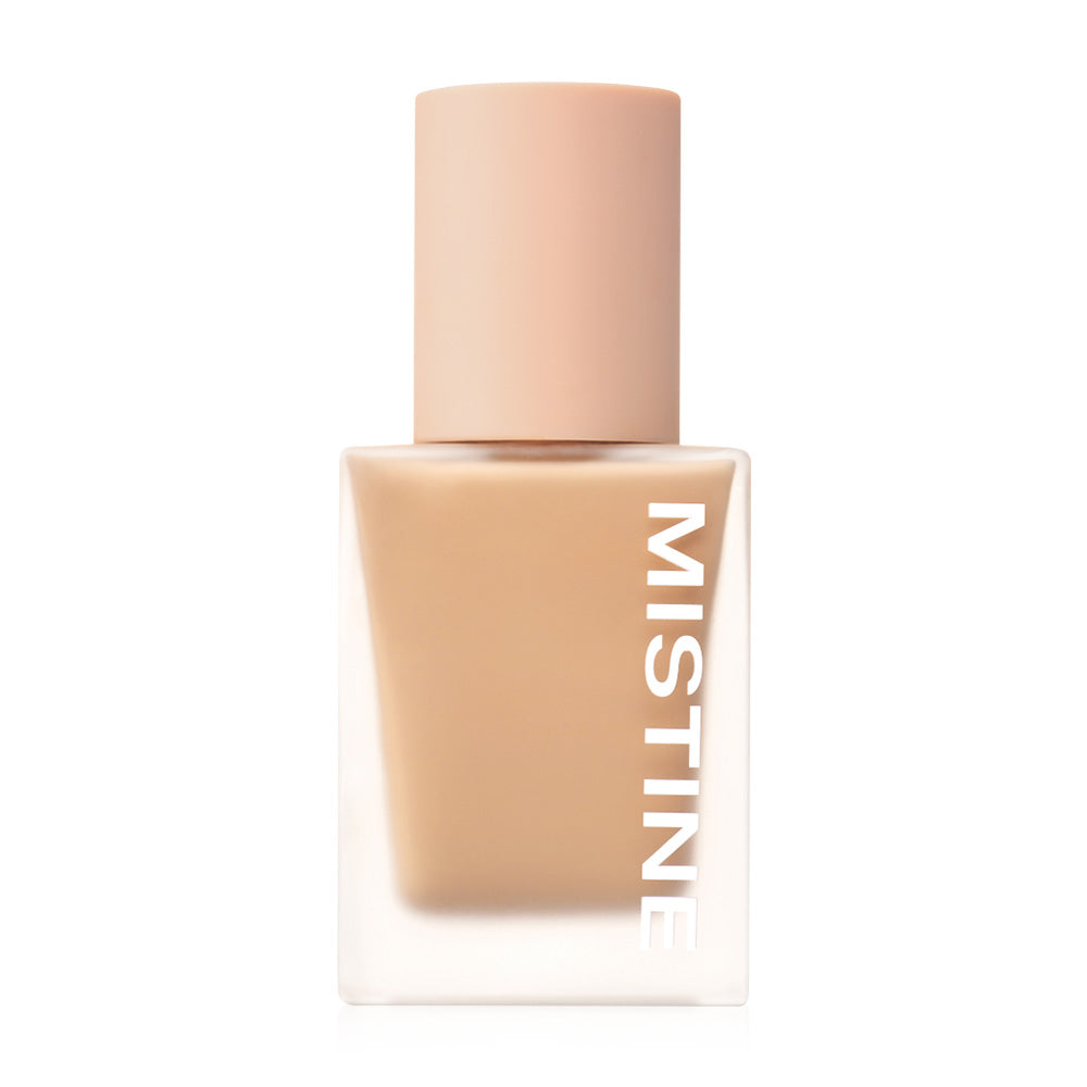 MISTINE Liquid Foundation - Semi Matte Velvet SPF50 PA+++ Soft Tan - Beauty Buddy