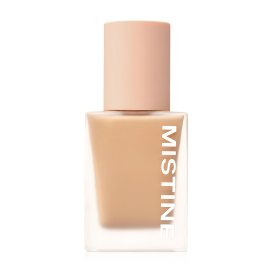 MISTINE Liquid Foundation - Semi Matte Velvet SPF50 PA+++ Soft Tan - Beauty Buddy