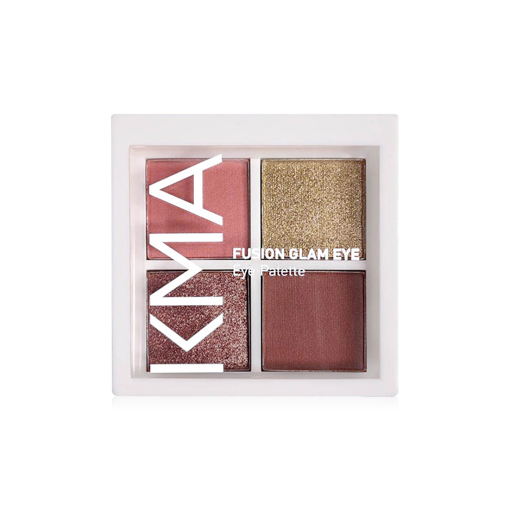 KMA Eyeshadow Palette - Rosey Me 4-Color Glam Fusion