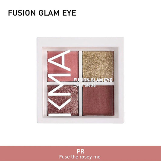 KMA Eyeshadow Palette - Rosey Me 4-Color Glam Fusion - Beauty Buddy
