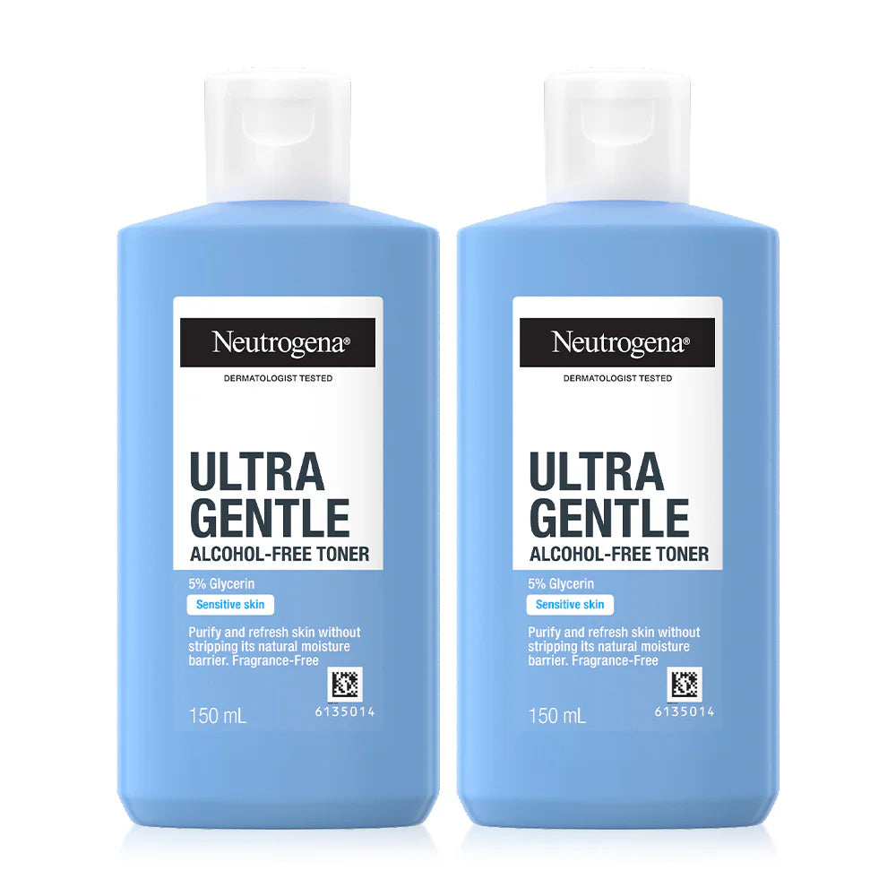Neutrogena Ultra Gentle Alcohol-Free Toner 150ml x 2pcs