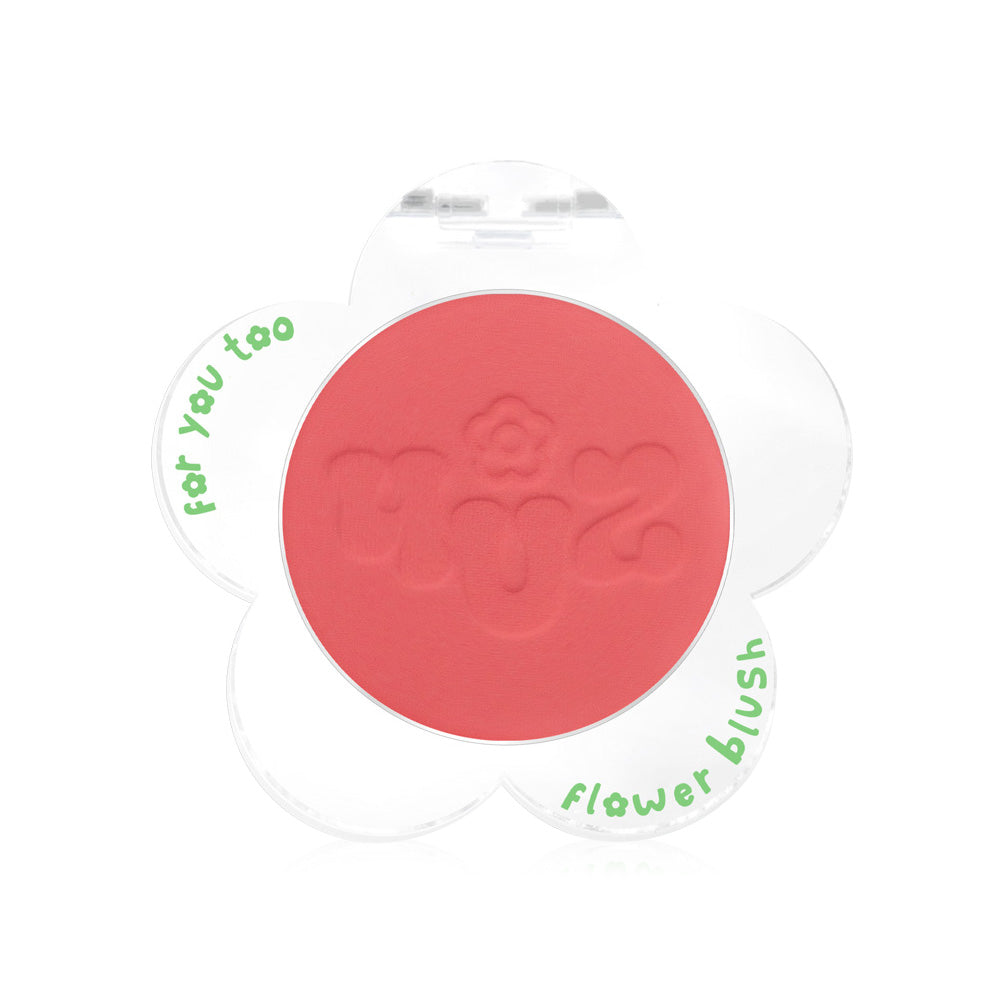 4U2 Cheek Blush - #07 Rose, Soft Texture, Long Lasting - Beauty Buddy