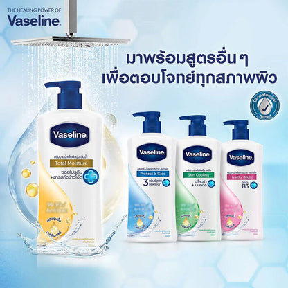Vaseline Body Wash - Healthy Plus Total Moisture 400ml x 2pcs - Beauty Buddy