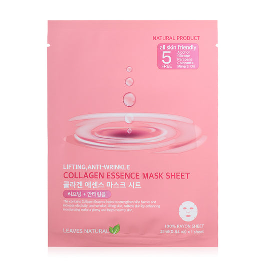 Leaves Natural Collagen Essence Mask Sheet 25ml