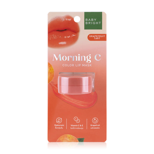Baby Bright Lip Mask - Morning C Color with Grapefruit Tart - Beauty Buddy