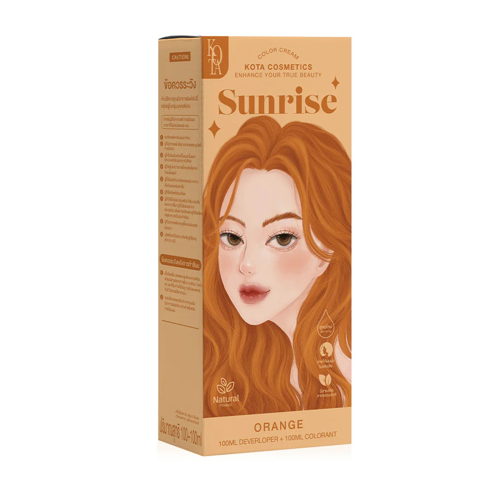 Kota Cosmetics Color Cream Sunrise 200ml #Orange