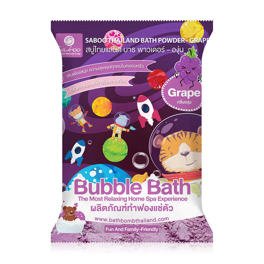 Saboo Thailand Bath Powder Grape 100g