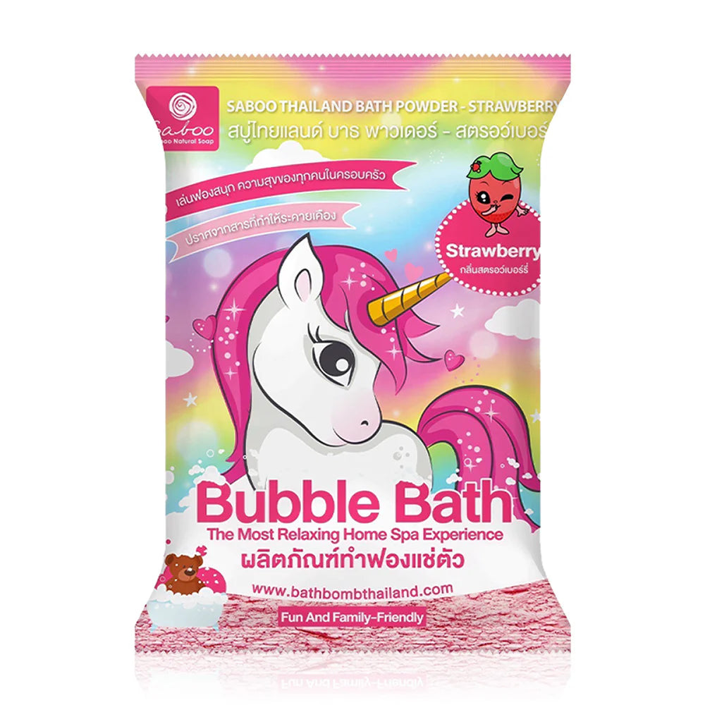 Saboo Thailand Bath Powder Strawberry 100g