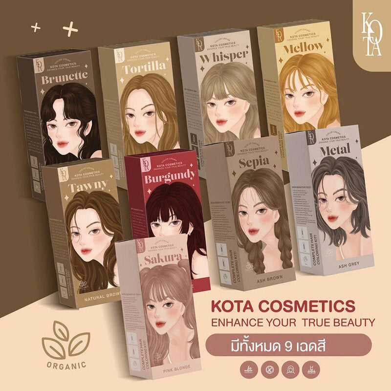 Kota Cosmetics Color Cream Mellow 200ml #Honey Blonde