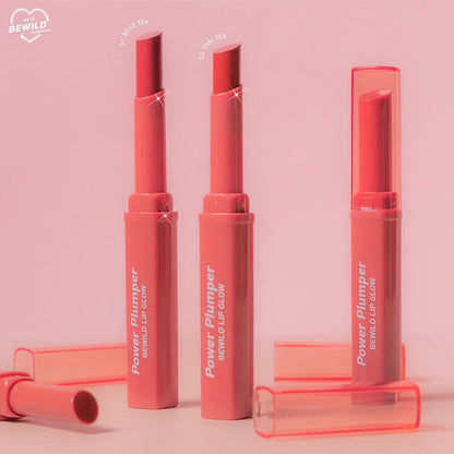 beWiLD Lipstick - Power Plumper in Rose Tea - Beauty Buddy