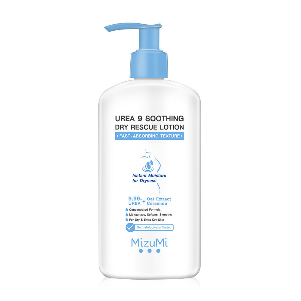 MizuMi Body Lotion - Urea 9% for Soothing Dry Skin