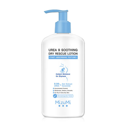 MizuMi Body Lotion - Urea 9% for Soothing Dry Skin - Beauty Buddy