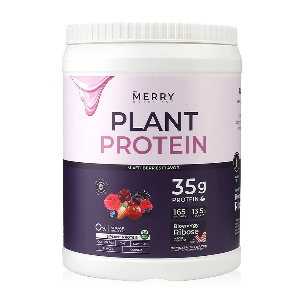 The Merry Merry Plant Protein 1050g #Mixed Berries