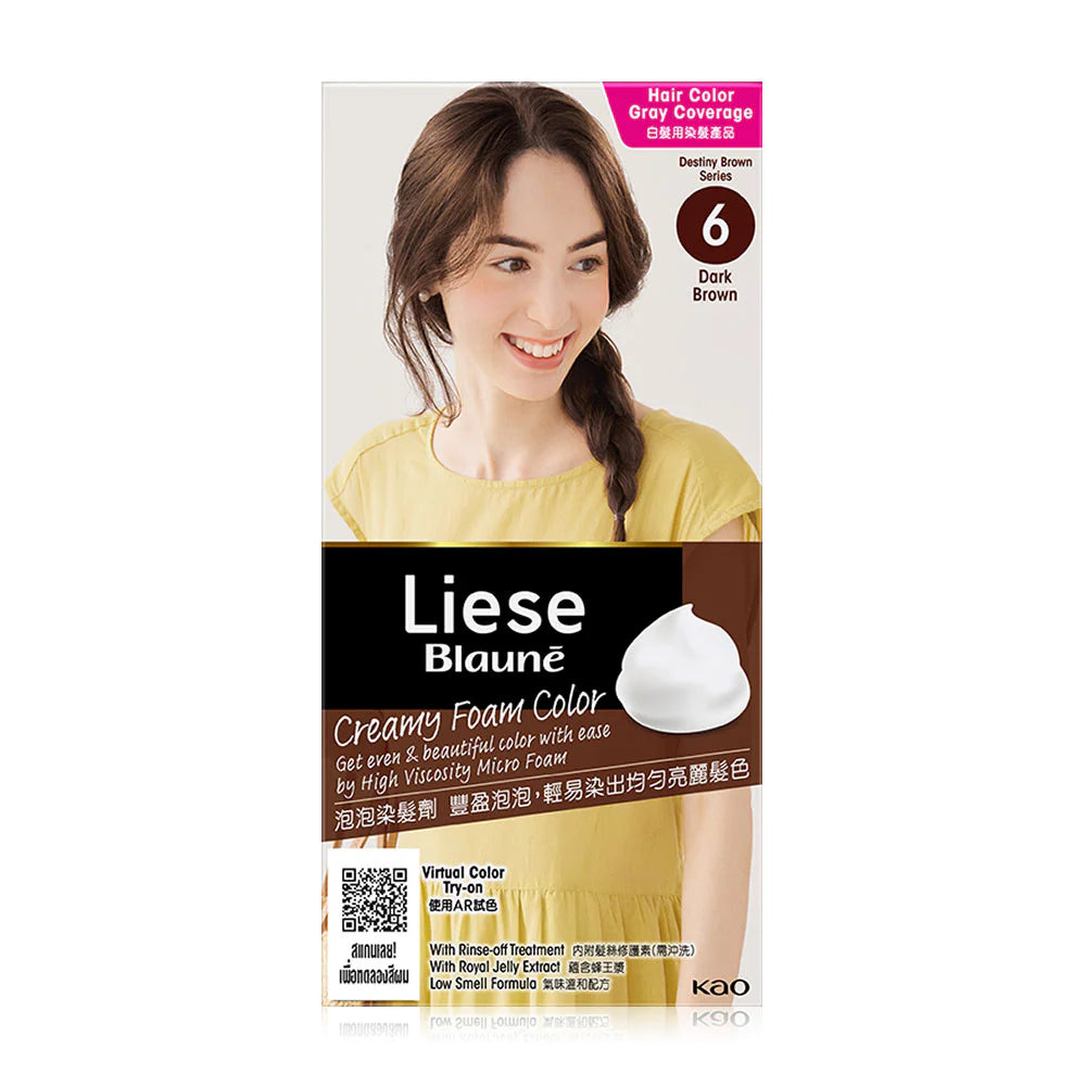 Liese Blaune Creamy Foam Color 108g - Dark