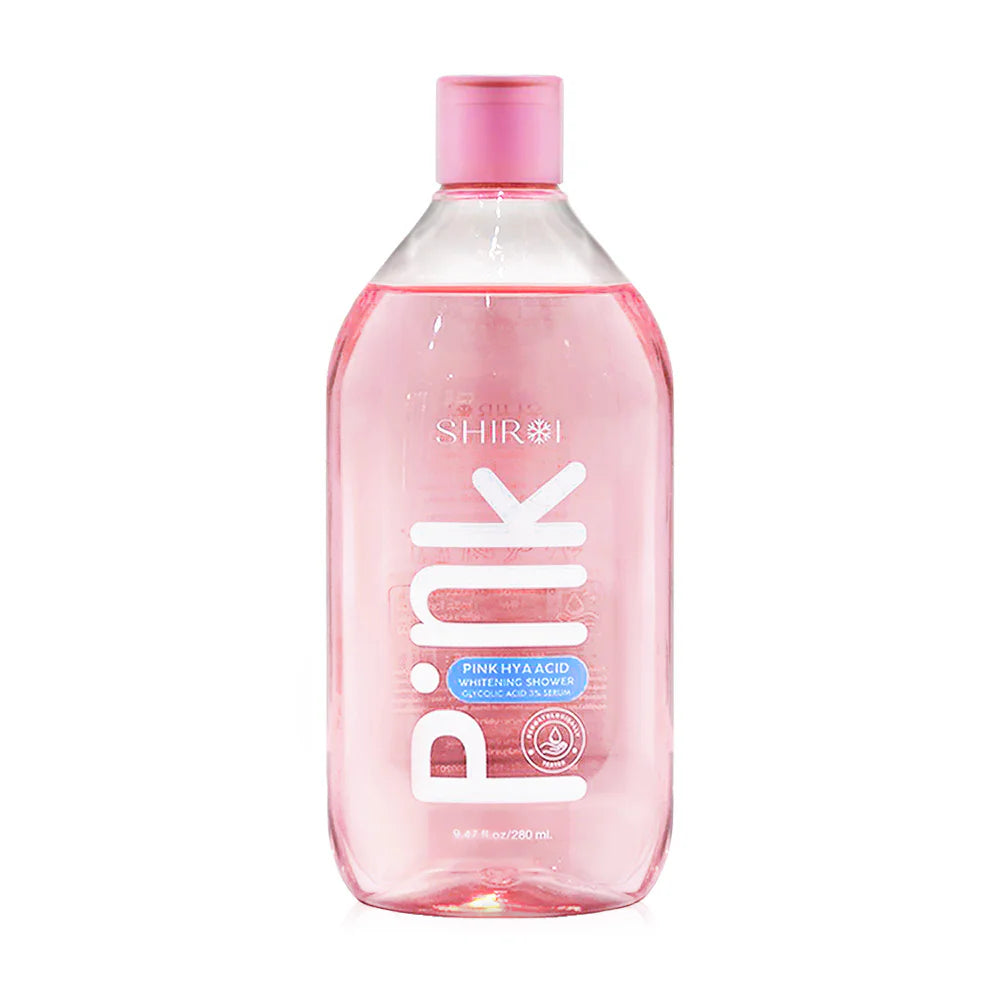Shiroi Pink Hya Acid Whitening Shower Glycolic Acid 3% Serum 280ml