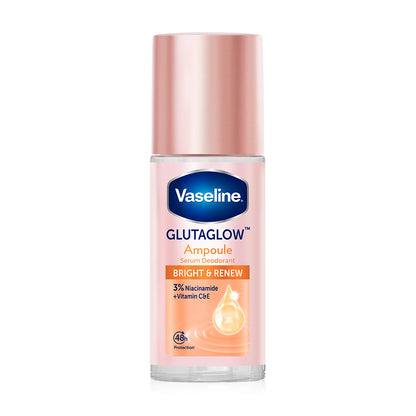 Vaseline Roll-On Serum - GlutaGlow Deodorant with Vitamin C & Niacinamide - Beauty Buddy