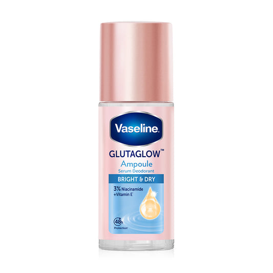 Vaseline Roll-On Serum - GlutaGlow Deodorant with Vitamin E & Niacinamide - Beauty Buddy