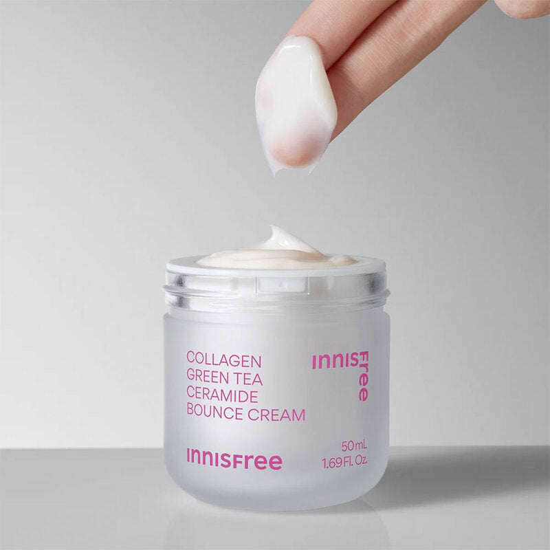 Innisfree Collagen Green Tea Ceramide Bounce Cream 50ml