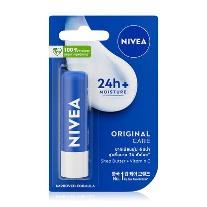 NIVEA Lip Care - Original Care with Shea Butter - Beauty Buddy