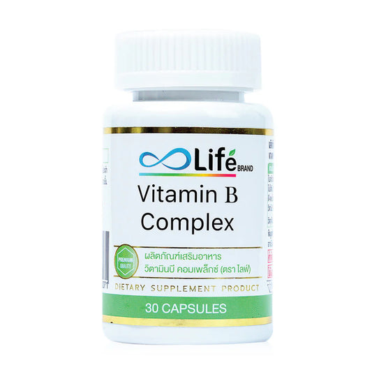 Life Vitamin B Complex 30 Capsules
